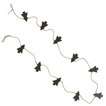 Christmas Tree Metal Garland