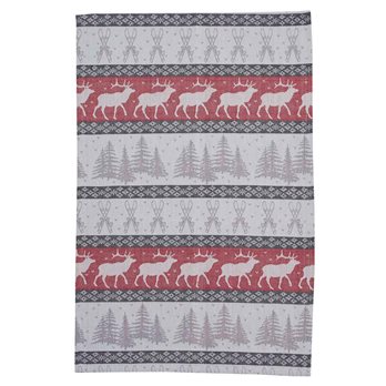 Reindeer Jacquard Dishtowel