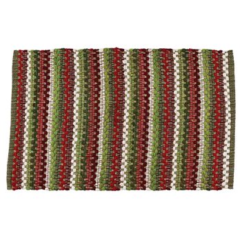 Wintergreen Rag Rug 24X38