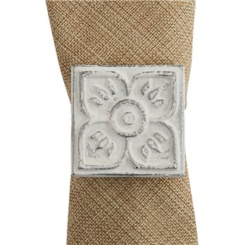 Distessed Tile Napkin Ring