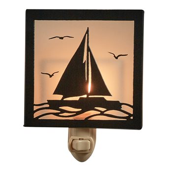 Sailboat Silhouette Night Light