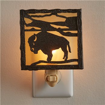 Bison Night Light