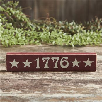 1776 Wooden Sign 1.75x9