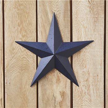 Metal Star Speckled Distressed Navy 12x12