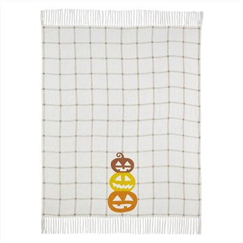 Country Halloween Woven Throw 50x60