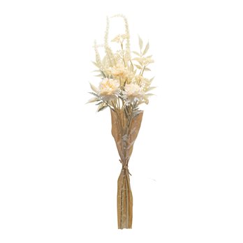 Bleached Zinnia Bouquet (Set of 2)