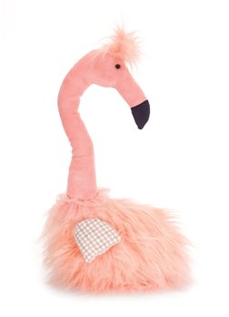 Plush Pink Flamingo Shelf Sitter (Set of 2)