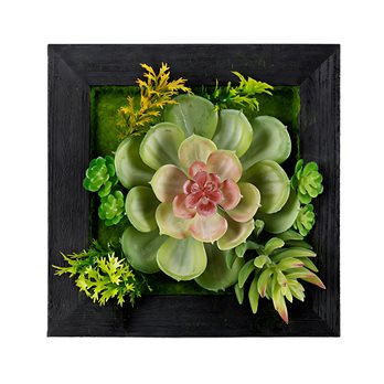 Hanging Succulent Box Wall Decor (Set of 6)