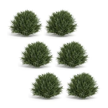 Spring Grass Half Orb (Set of 6)