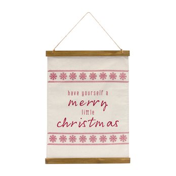 Merry Christamas Wall Banner 20"H