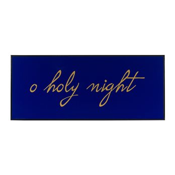 O Holy Night Wall Sign 23.5"L