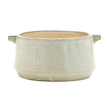 Rustic Terra Cotta Bowl Planter 9.5"L