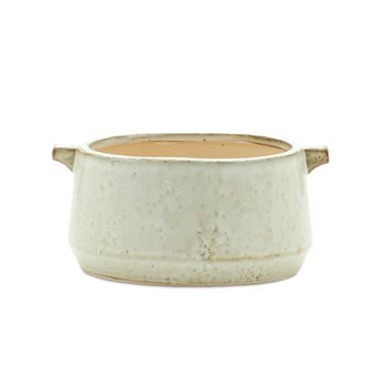 Rustic Terra Cotta Bowl Planter 8"L