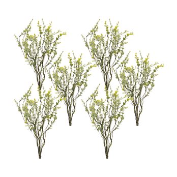 Boxwood Twig Foliage Spray (Set of 6)