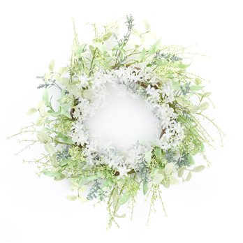 Mixed Floral Wreath 21"D