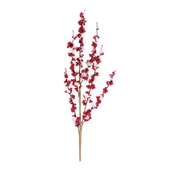 Flocked Berry Twig Spray (Set of 12)