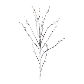 Flocked Birch Twig Branch (Set of 12)