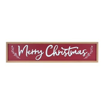 Wood Merry Christmas Sign 31.5"L