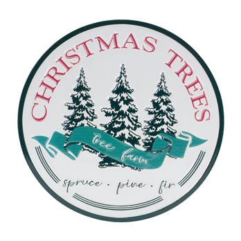 Christmas Tree Farm Sign 14"D