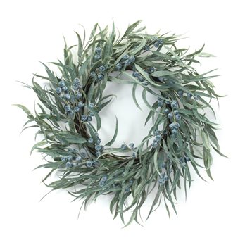 Long Blade Eucalyptus Wreath 26"D