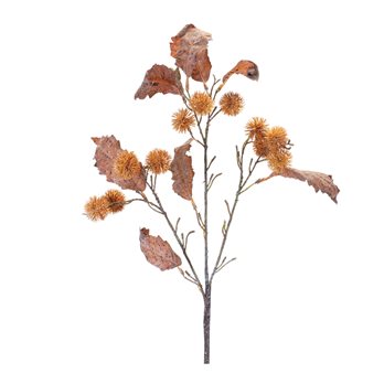 Fall Leaf and Thistle Spray (Set of 6)