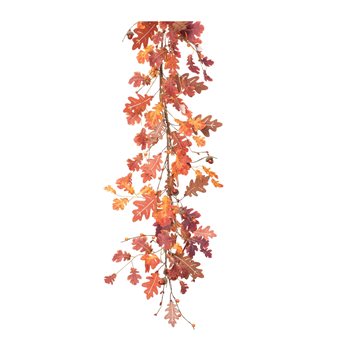 Fall Oak Leaf Garland (Set of 2)