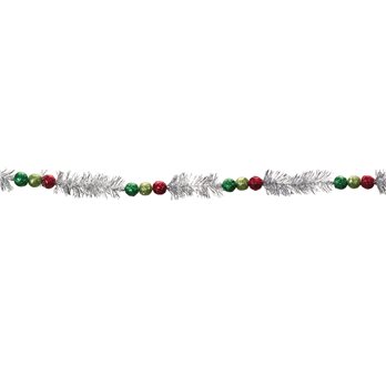 Beaded Tinsel Garland (Set of 6)