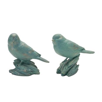 Perched Bird Figurine (Set of 6)