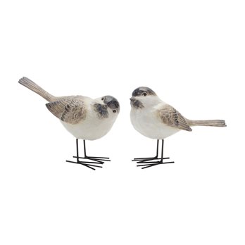 Standing Bird Figurine (Set of 4)