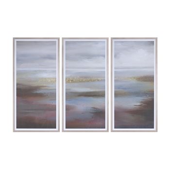 Framed Landscape Panel Wall Art (Set of 3)