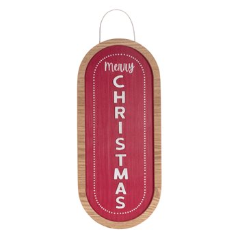 Merry Christmas Wall Sign 21"H