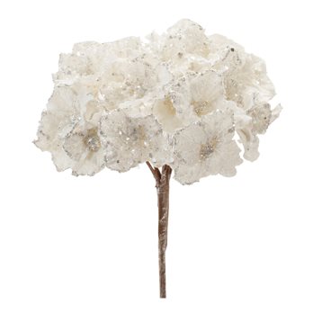 Beaded Hydrangea Flower Stem (Set of 2)