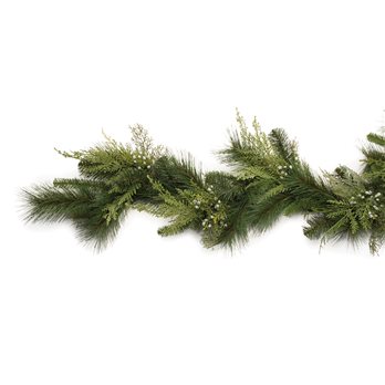 Mixed Pine Juniper Garland 5.5'L