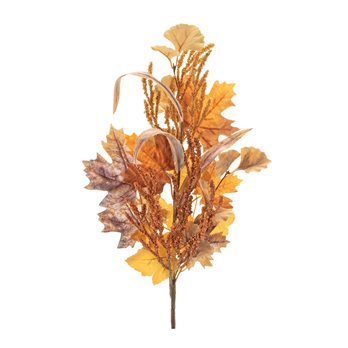 Mixed Harvest Maple Leaf Spray (Set of 6)