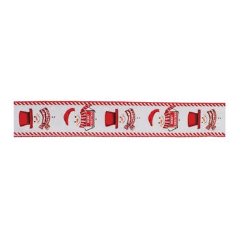 Holiday Snowman Ribbon (Set of 2)