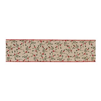 Holiday Berry Ribbon 4" x 10 yds