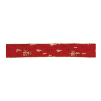 Pine Tree Holiday Ribbon (Set of 2)