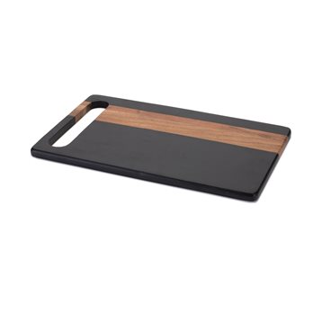 Dual-Tone Wood Charcuterie Board 16"L