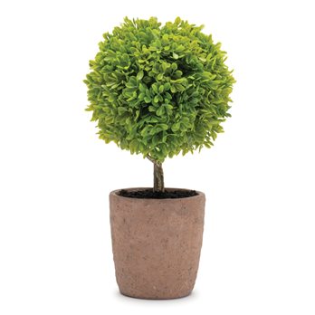 Potted Topiary Plant (Set of 2)