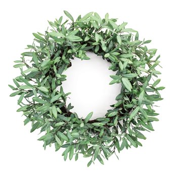 Olive Leaf Foliage Wreath 29"D