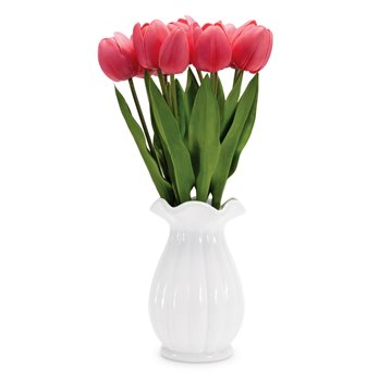 Tulip Floral Pitcher Vase (Set of 2)