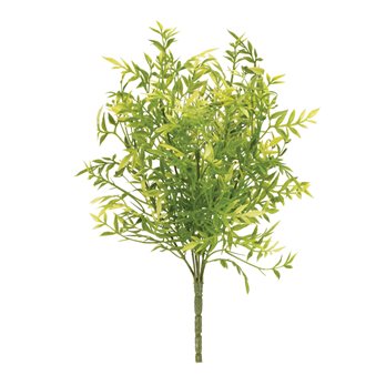 Mini Leaf Foliage Bush (Set of 12)