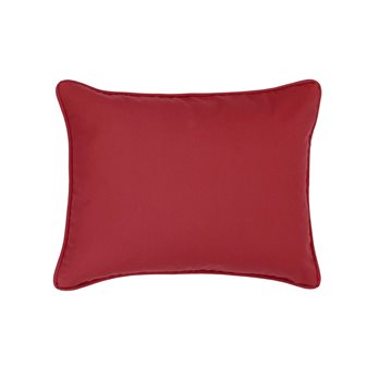 Leaves Collection 16 x 20 Breakfast Pillow - Red