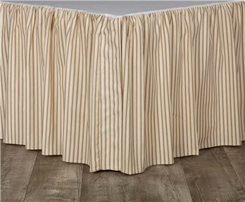 Regent and Jester Full Size Bed Skirt 15 inch Drop