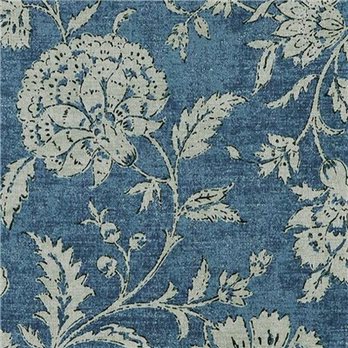 Vintage Indigo Fabric - Main Print (non-returnable)