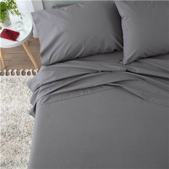 Martex 225 Thread Count Twin XL Graphite Sheet Set