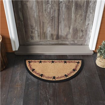 Pip Vinestar Coir Rug Half Circle 16.5x33