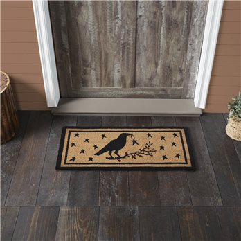 Raven Stars Coir Rug Rect 17x36