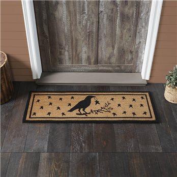 Raven Stars Coir Rug Rect 17x48