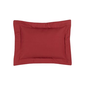 Cottage Rose Red Breakfast Pillow